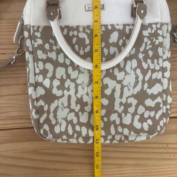 Miche Black and White Animal Print Crossbody Bag - Picture 7 of 9